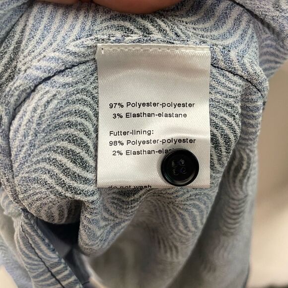 Akris Punto Marla Abstract Diamond Print Long Sleeve Dress Size US 6 - Picture 7 of 8